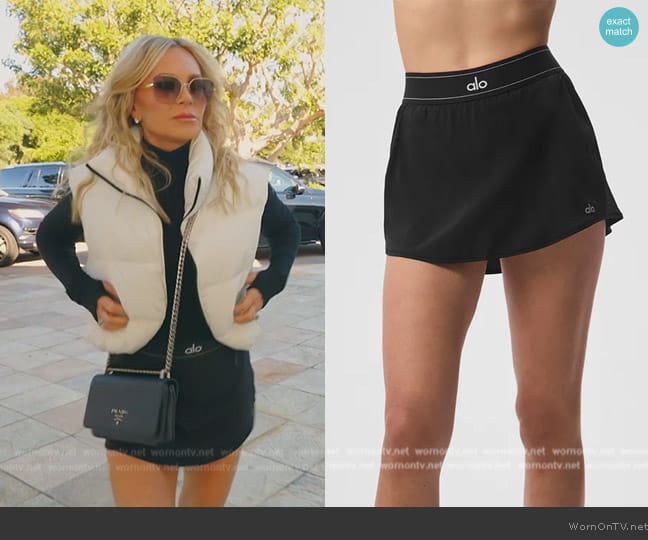 Alo Match Point Tennis Skirt worn by Tamra Judge on The Real Housewives of Orange County