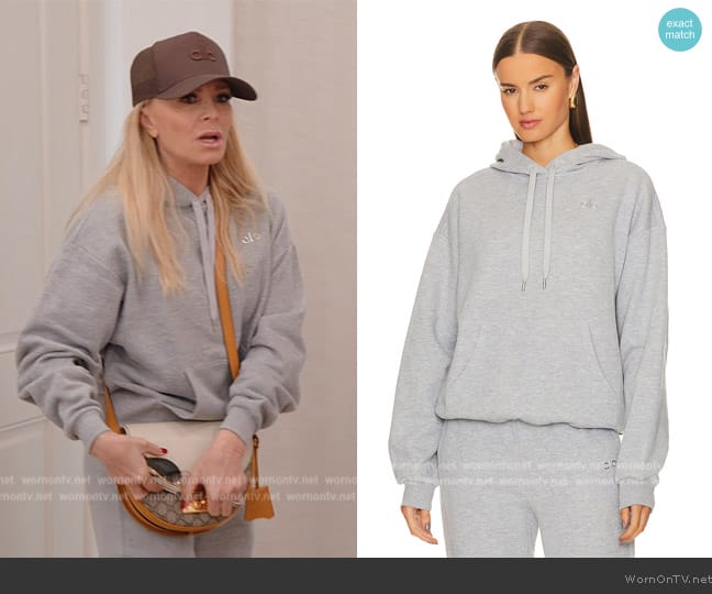 Alo Accolade Hoodie worn by Tamra Judge on The Real Housewives of Orange County