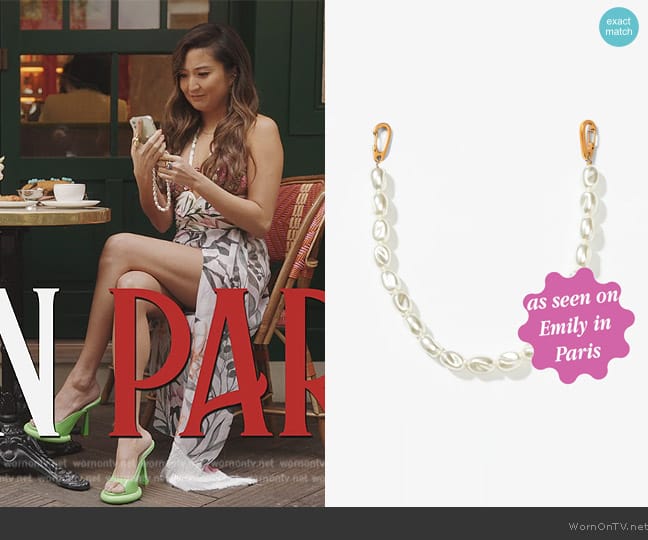 Atelje Cloudy Cord worn by Mindy Chen (Ashley Park) on Emily in Paris