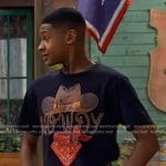 Bill’s black Howdy print tee on Bunkd