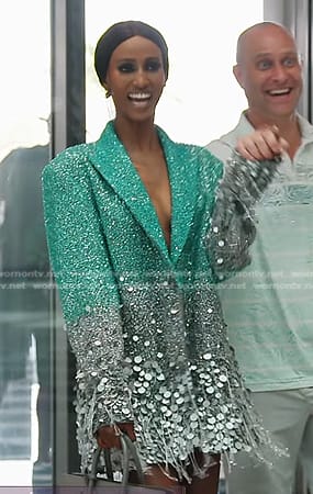 Chanel's sequin embellished blazer on The Real Housewives of Dubai