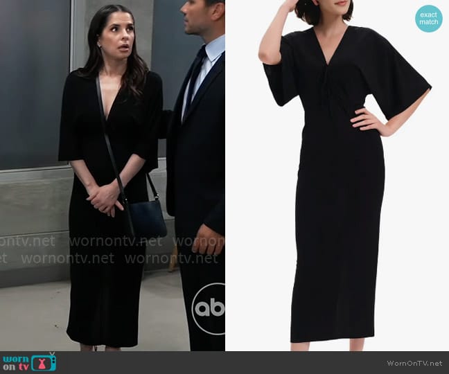 Diane von Furstenberg Valerie Dress worn by Sam McCall (Kelly Monaco) on General Hospital