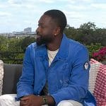 Dwane Wade’s blue embroidered jacket by Today