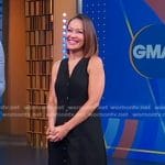 Eva’s black button front sleeveless dress on Good Morning America