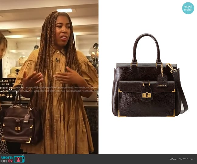 Fendi Classico No. 3 Tote Bag worn by Leah Faye Cooper on Today