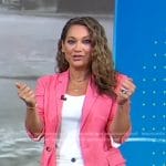 Ginger’s pink blazer on Good Morning America