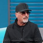 Howie Mandel’s black jacket on Access Hollywood