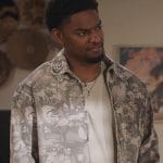 JR’s floral print jacket on All American Homecoming