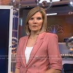 Kate’s pink elbow sleeve blazer on NBC News Daily
