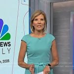 Kate’s blue belted dress on NBC News Daily