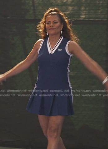 Blue tennis dress on Bel-Air