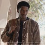 Lando’s corduroy acid wash jacket on All American Homecoming