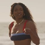 Lisa’s colorblock bikini on Bel-Air