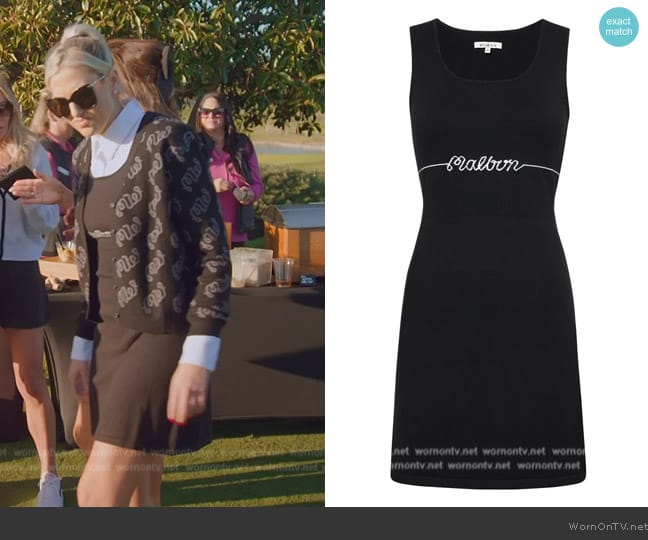 Malbon Golf Sylvia Dress worn by Gina Kirschenheiter on The Real Housewives of Orange County