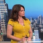 Maria’s yellow polka dot dress on Today
