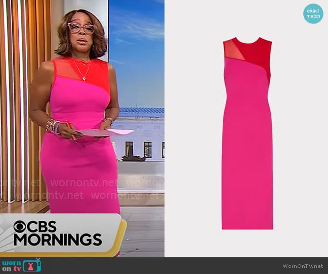 Milly Kyle Dress worn by Gayle King on CBS Mornings