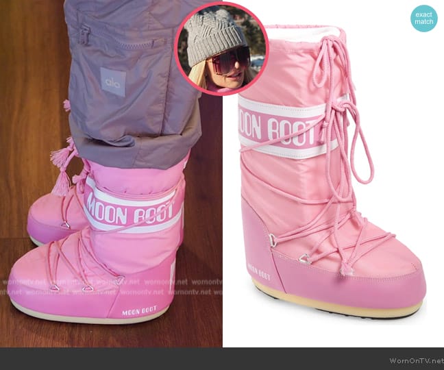 Moon Boot Icon Water Repellent Moon Boot worn by Tamra Judge on The Real Housewives of Orange County