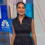 Morgan’s denim snap button maxi dress on NBC News Daily