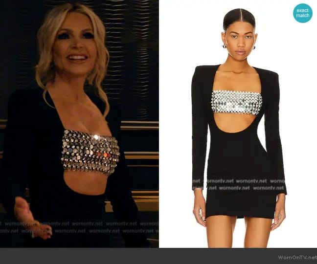 NBD Vani Mini Dress worn by Tamra Judge on The Real Housewives of Orange County