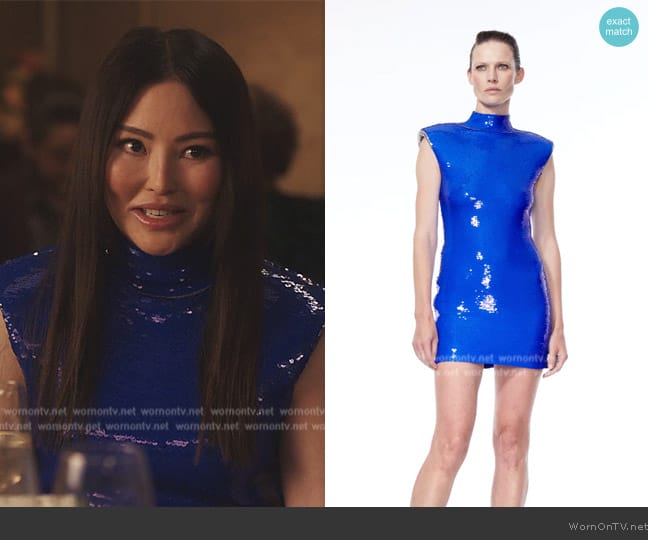 NUE Bodycon Dress worn by Li (Elizabeth Tan) on Emily in Paris