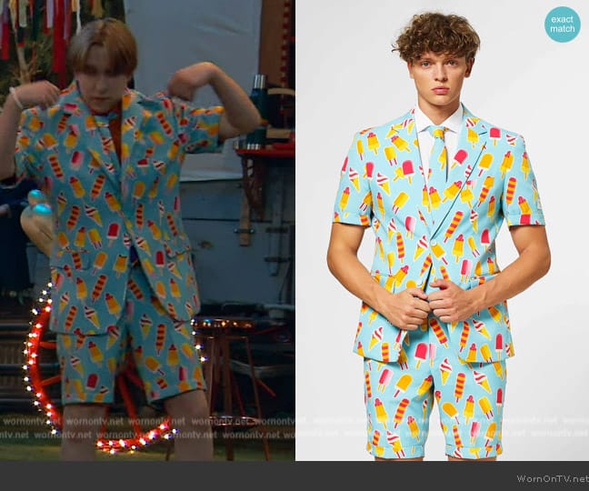 Opposuits Cool Cones Suit Set worn by Jake (Luke Busey) on Bunkd