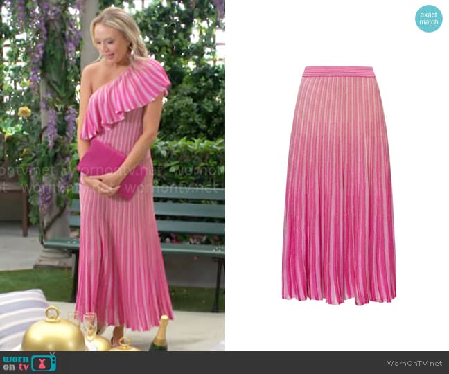 Paola Bernardi Knit Skirt worn by Abby Newman (Melissa Ordway) on The Young and the Restless