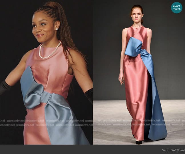 Phuong My 2019 Spring Collection worn by Simone (Geffri Hightower) on All American Homecoming