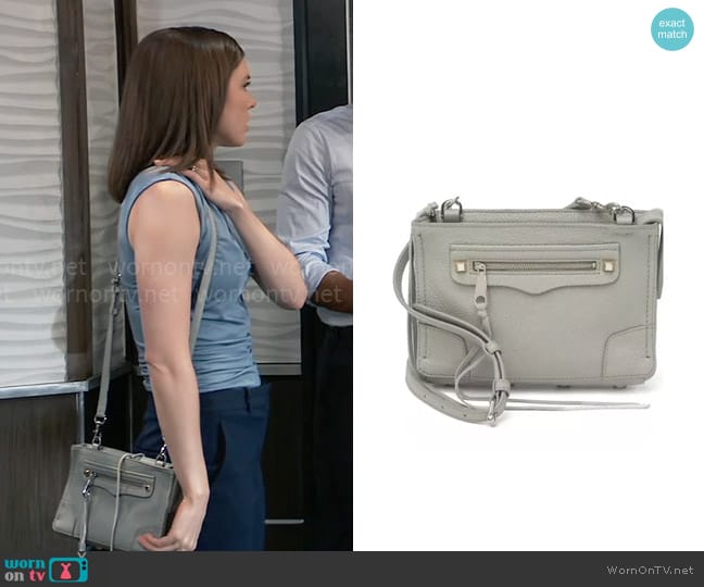 Rebecca Minkoff Regan Crossbody Bag worn by Willow Tait (Katelyn MacMullen) on General Hospital