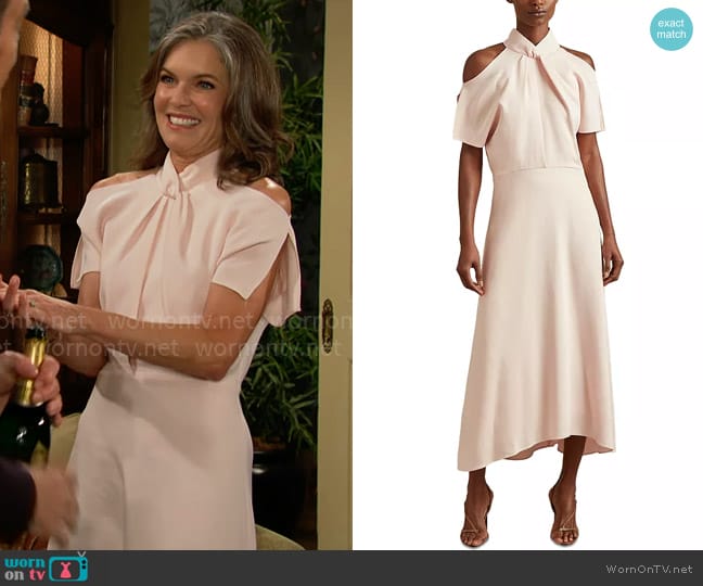 Reiss Andressa Dress worn by Diane Jenkins (Susan Walters) on The Young and the Restless