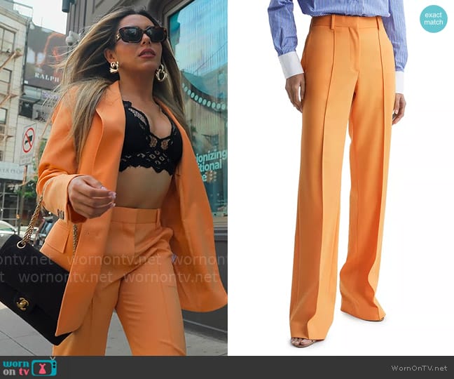 Reiss Emmy Wide Leg Pants worn by Jade Shenker on Owning Manhattan