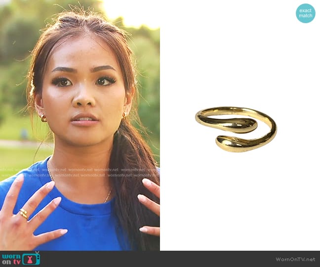 Robyn Rhodes Nyla Ring worn by Jenn Tran on The Bachelorette