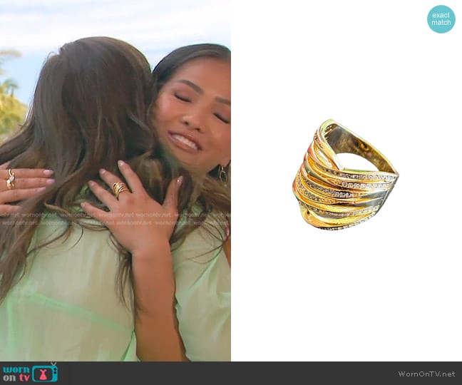 Robyn Rhodes Marcus Ring worn by Jenn Tran on The Bachelorette