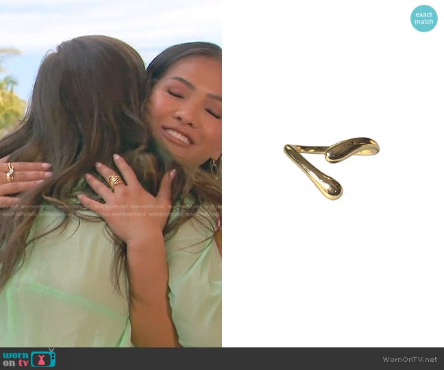 Robyn Rhodes Micah Ring worn by Jenn Tran on The Bachelorette