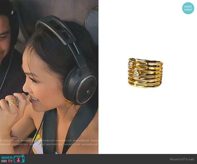 Robyn Rhodes Romy Ring worn by Jenn Tran on The Bachelorette