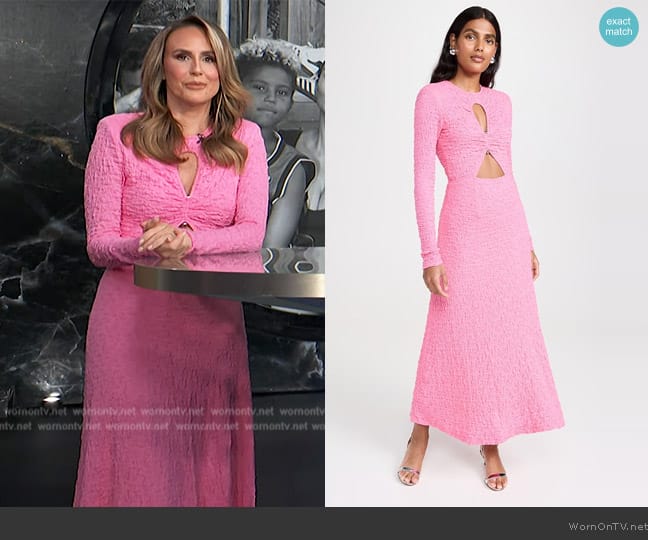 Sabina Musayev Alberta Dress worn by Keltie Knight on E! News