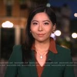 Selina Wang’s green blazer on Good Morning America