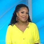 Sheinelle’s yellow cardigan on Today