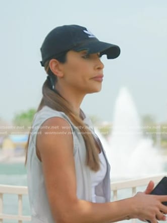 Taleen’s black baseball cap on The Real Housewives of Dubai