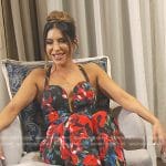 Taleen’s floral jumpsuit on The Real Housewives of Dubai