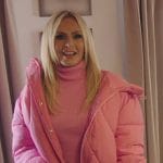 Tamra’s pink puffer jacket on The Real Housewives of Orange County