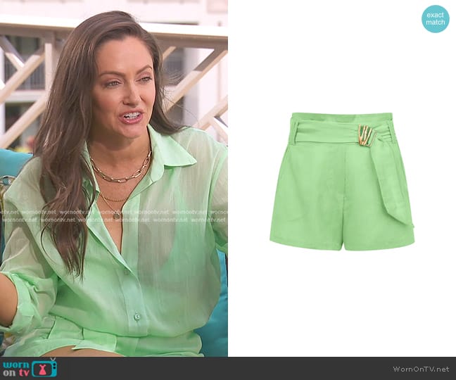 Vix Mara Short in Seaside worn by Molly Mesnick on The Bachelorette