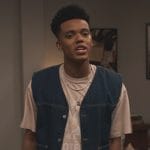 Will’s denim vest on Bel-Air