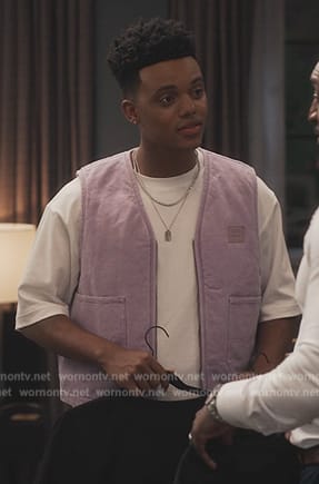 Will's lavender vest on Bel-Air