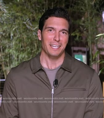 Will Reeve's khaki jacket on Good Morning America