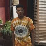 Will’s eye tie-dye print tee on Bel-Air