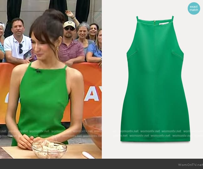 Zara Mini Dress worn by Chloe Coscarelli on Today