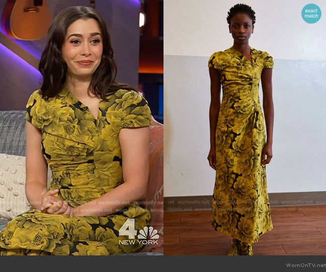 Puppets and Puppets 2024 Spring Collection worn by Cristin Milioti on The Kelly Clarkson Show