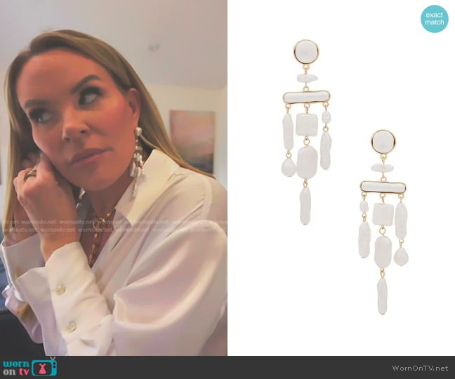 8 Other Reasons Lucia Earrings worn by Heather Gay on The Real Housewives of Salt Lake City