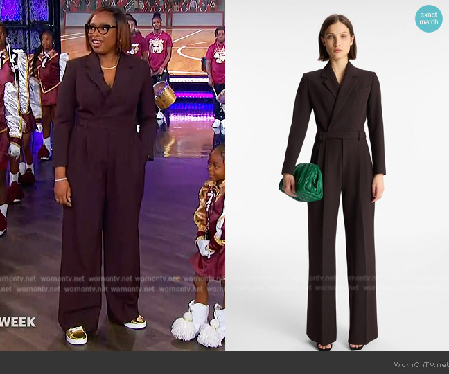 A.L.C. Tatum Cut Out Jumpsuit worn by Jennifer Hudson on The Jennifer Hudson Show