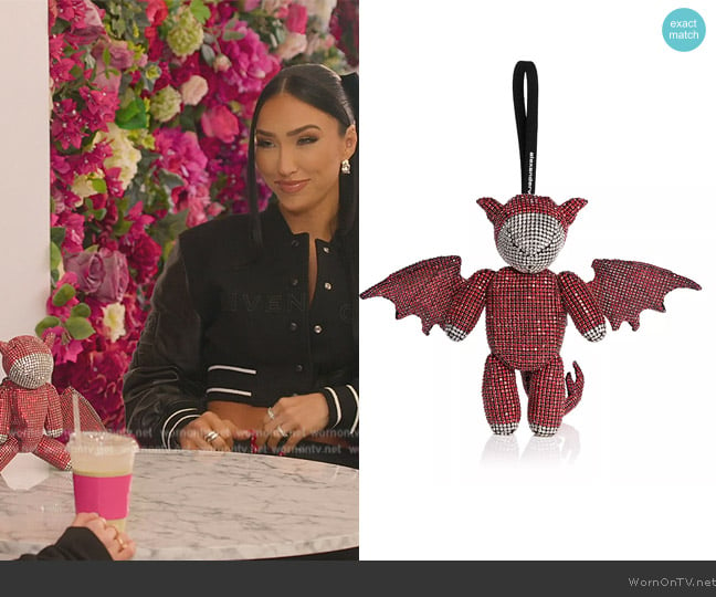 Alexander Wang Beiress Dragon Wristlet worn by Bre Tiesi on Selling Sunset